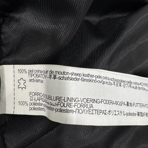 Zara Genuine leather bomber jacket - Men's Small - Picture 2 of 9